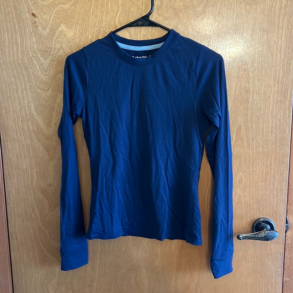 Outdoor Voices Longsleeve Tee XS in Navy